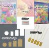 100Pcs Colorful Flowers Resin Flatback Slime Charms Cabochons Embellishments for Hairclips Phone Case Shoes Scrapbooking Decor