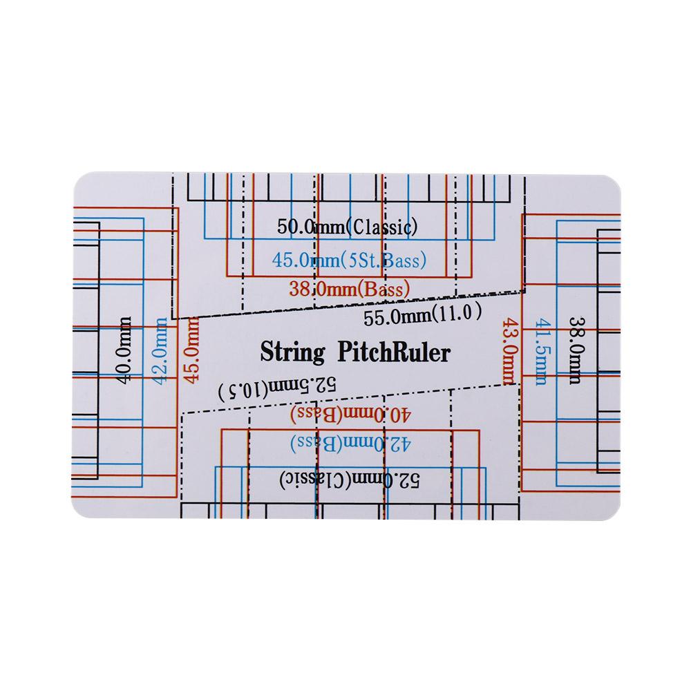 Measurement String Pitch Ruler Luthier Tools Action Gauge Ruler Guitar Ruler  Classical Guitar