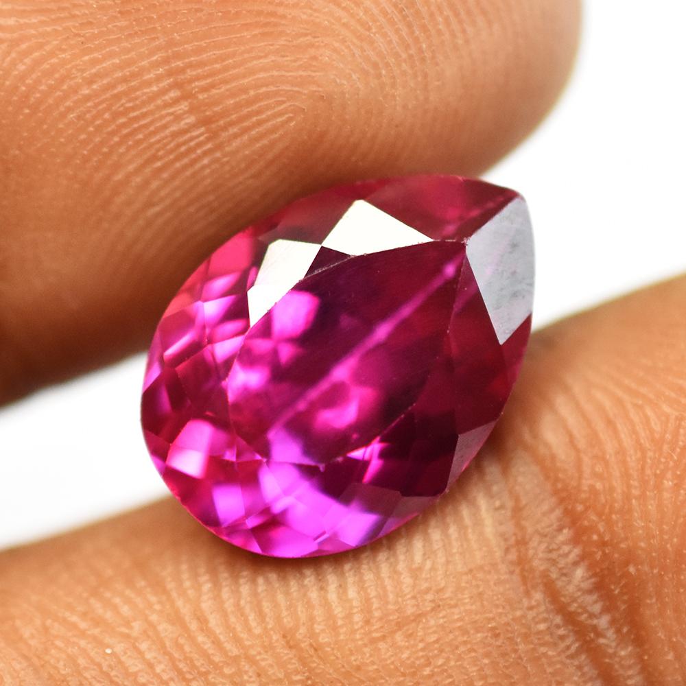 9.80 Ct Natural Pink Tourmaline Pear Cut Loose Gemstone For Jewelry