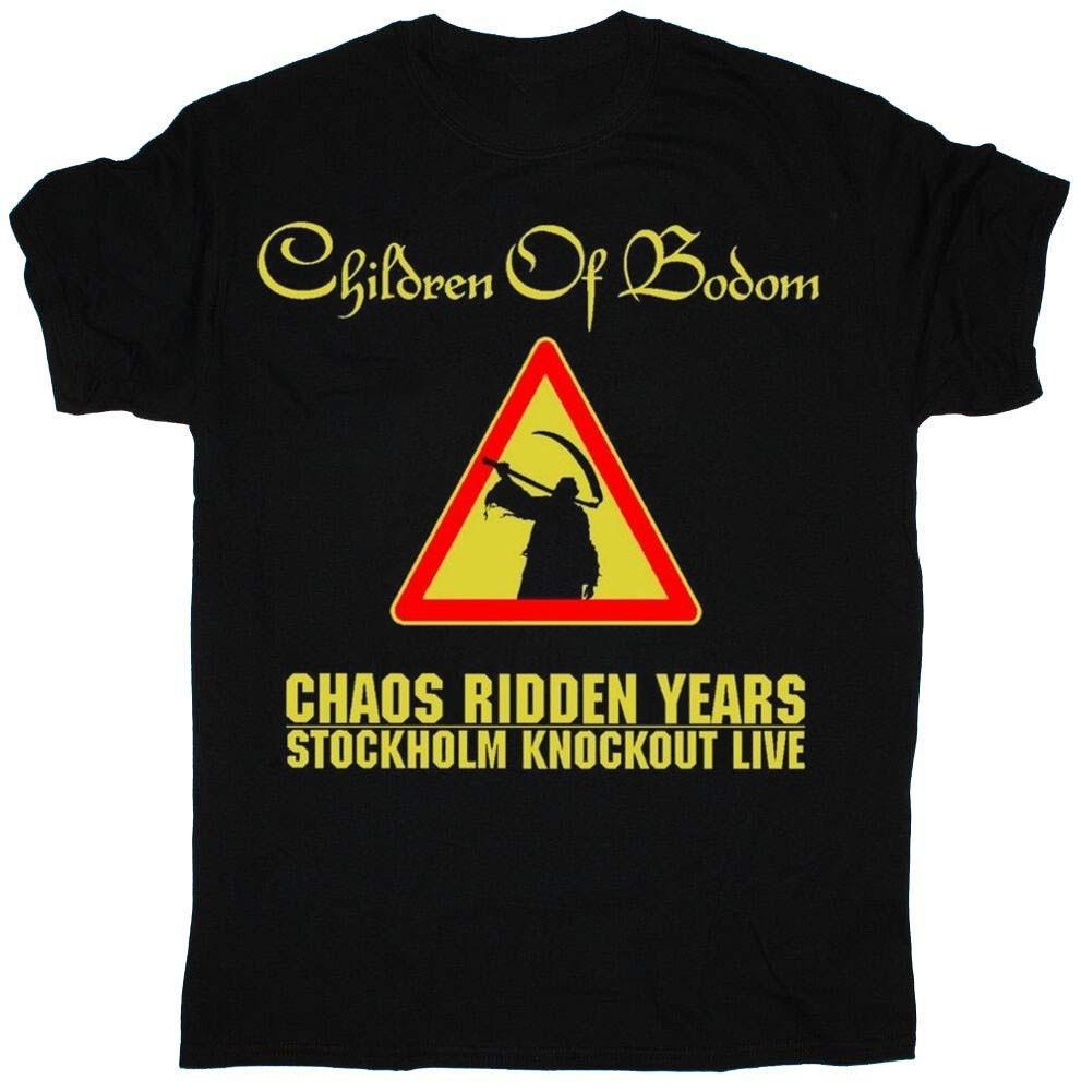 Новый! Футболка унисекс Children Of Bodom Черная Футболка для концерта Размеры от S до 5XL SG392 Футболка унисекс