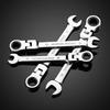 Dual Heads Ratcheting Combination Wrenches 72 Teeth Ratcheting Socket Spanner Hand Tools