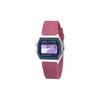 Casio Индивидуальные часы модифицированная серия Красный песок серебристый ореол Фиолетовое мраморное стекло Модные часы Водонепроницаемые A158WA-1 A158WA-1