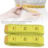 10Pcs 300cm / 120 Inch Flexible Measuring Tape Yellow Dressmaker Ruler  For Weight Loss
