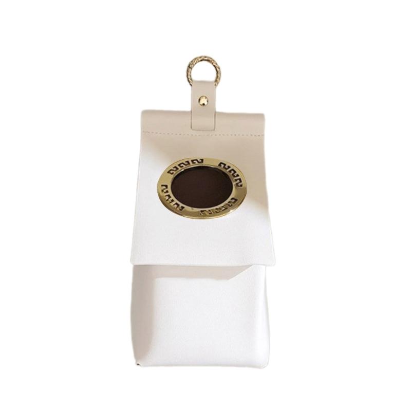 Leather Toilet Tissue Box easy installs Not Damage Wall Hanging Roll Case Paper Towel Holder for Kitchen Bathroom Use