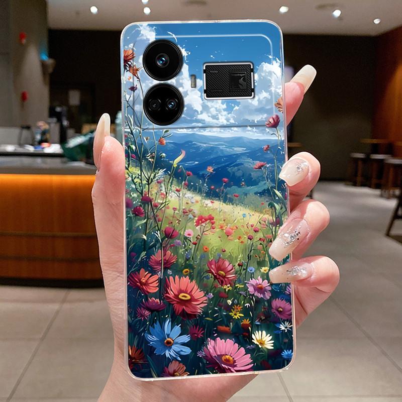 Чехол для Realme GT5 GT 5 240W Чехол для телефона Милый Крутой Дракон Мальчики Девочки Прозрачный Мягкий Силиконовый Задняя Крышка Для RealmeGT5 Чехол