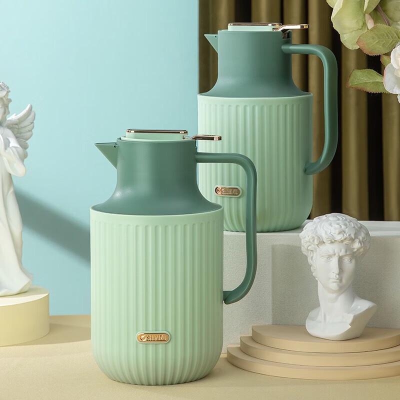 SHIMIZU Glass Lined Thermos Bottle