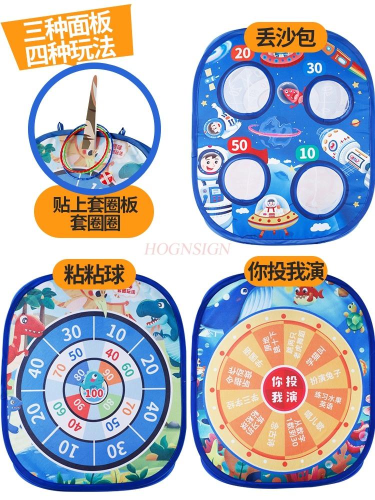 Children'S Throwing Sandbags Dart Board Games Sticky Target Balls Parent-Child Interaction Outdoor Sports Toys For Students