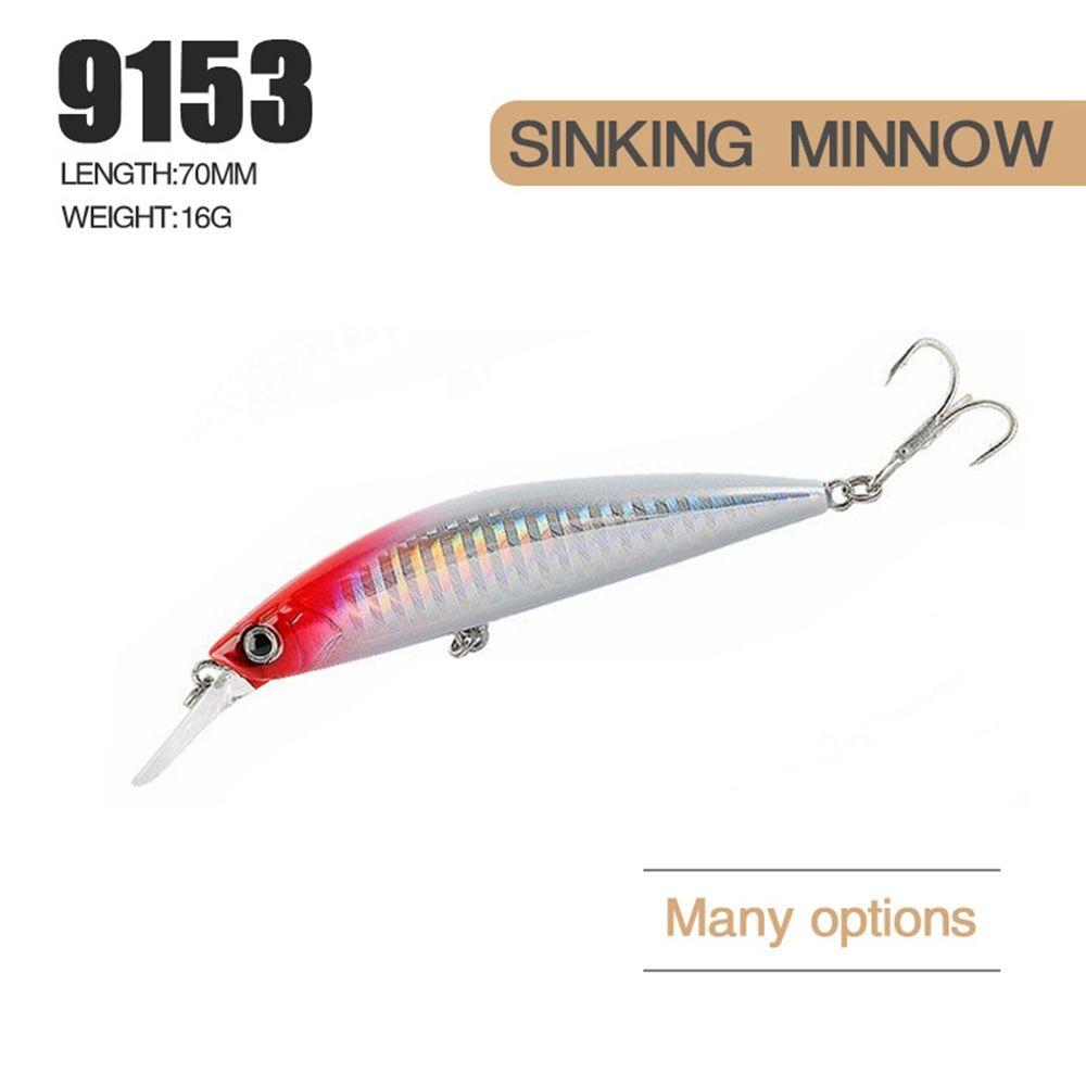 Tackle Crankbaits Winter Fishing Sinking Minnow Baits Minnow Lures Long Casting Lure Fish Hooks