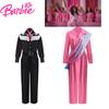 Костюм для косплея по фильму «Барби» 2023 года из ледяной конопляной ткани с полиуретановым материалом