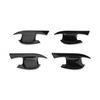 Carbon Fiber Exterior Door Handle Bowl Cover Trim For KIA Niro   2024