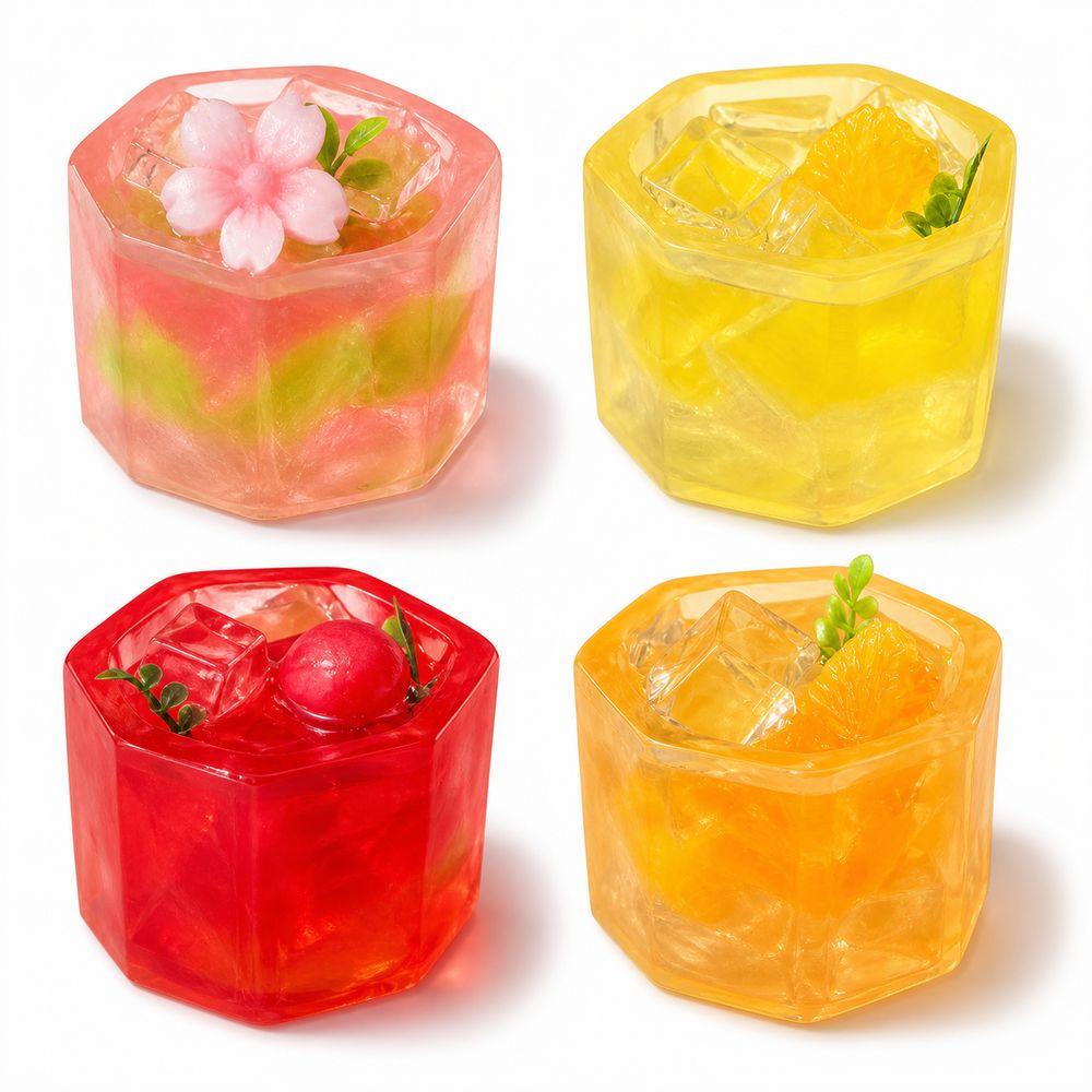 Soft Fruit Milk Tea Cup Squeeze Toy Slow Rebound Stress Squeeze Toy School Use