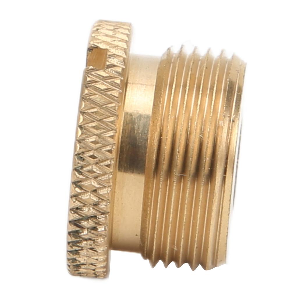 1/4 Female to 5/8 Male Screw Adapter Anodizing Trtment Durbale Mic Thrd Adapter