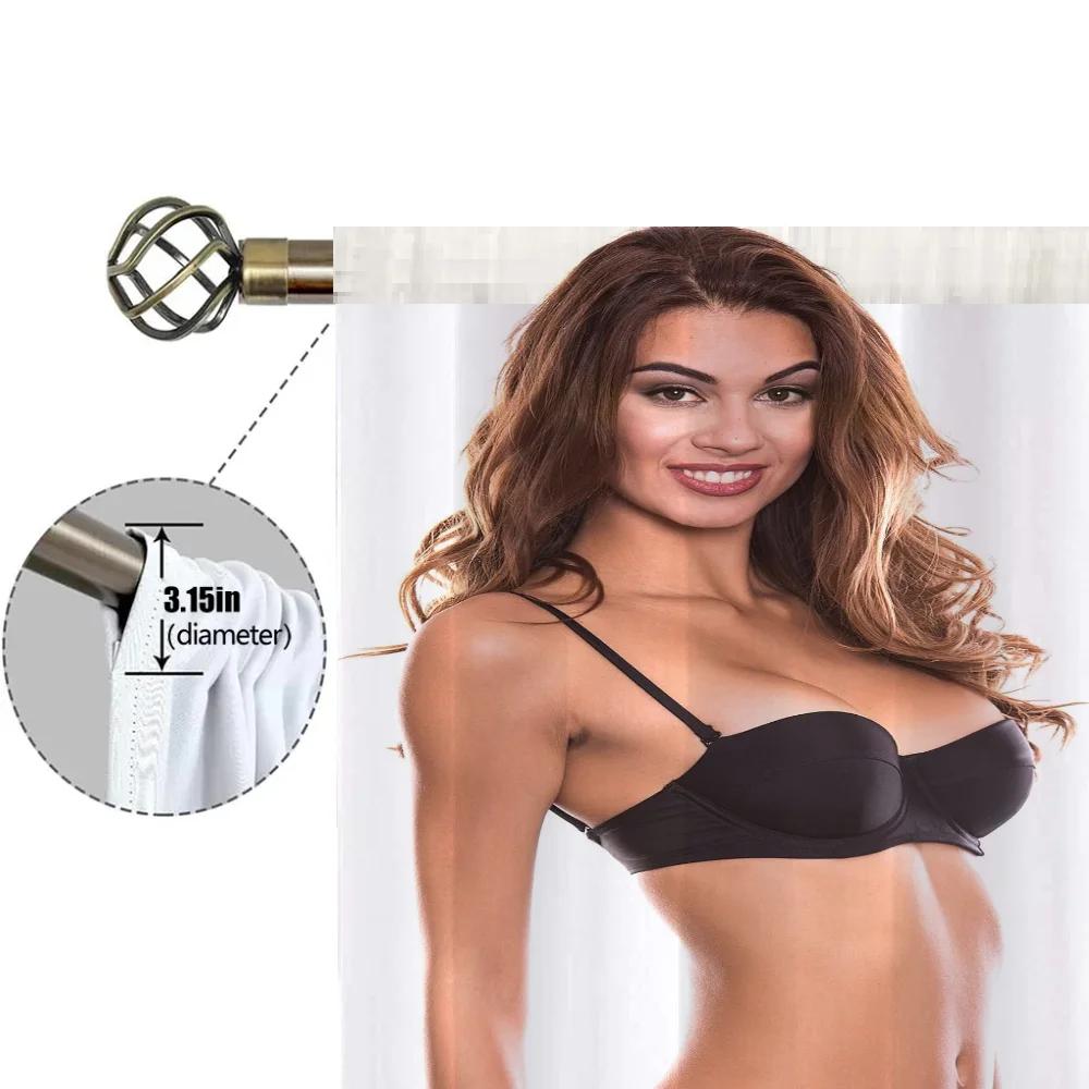 Оконные кухонные шторы для гостиной 2 штуки Блэкаут шторы Дверная штора Купальник Красота Украшение спальни Перегородка