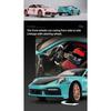 1/24 Porsche 911 TARGA TURBO S Сплав Гоночная Модель Автомобиля Литье под Давлением Симуляция Металлическая Игрушечная Модель Автомобиля Звук Свет Коллекция Подарок