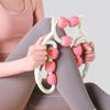 Leg Massage Roller Anti-Cellulite Lymphatic Drainage Deep Tissue Therapy Thighs Arm Back Shoulder Muscle Relaxation Massage Tool with 9 Rollers