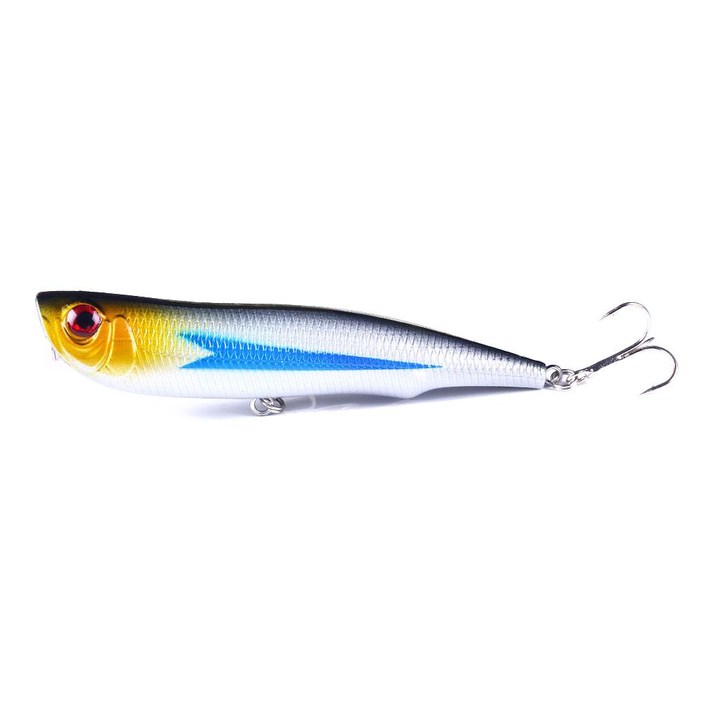 1pc Hengjia 10.5cm Topwater Floating Popper Fishing Bait ABS Hard Plastic Minnow Crankbait Lure