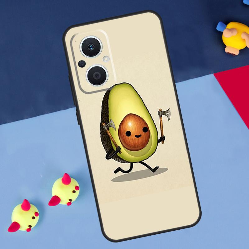 Забавные цитаты про авокадо для чехла OPPO Reno 12F 13F 14F 11F 10 11 12 13 14 Pro 8T 7 8 Lite OPPO Find X9 X8 X6 X5 Pro
