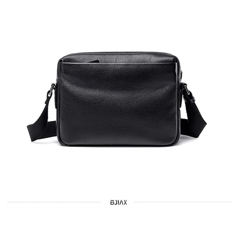 Leather Men's Crossbody Bag Casual Commuting Shoulder New Fashionable Top Layer