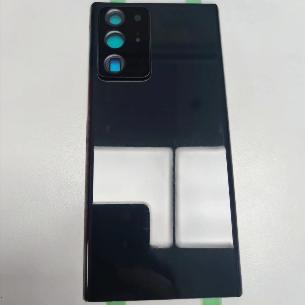 For Samsung Galaxy Note 20 Ultra 5G N986B N986U backshell Back Cover Glass Panel Rear Chassis Housing Case + Camera Lens