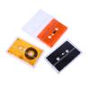 1Set Standard Cassette Color Blank Tape Player With 45 Minutes Magnetic Audio Tape Clear Storage Box For Speech Music Recording