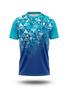 Summer football T-shirt men's clothing street 3D printing fashion jersey T-shirt 2025 novel fashion men
