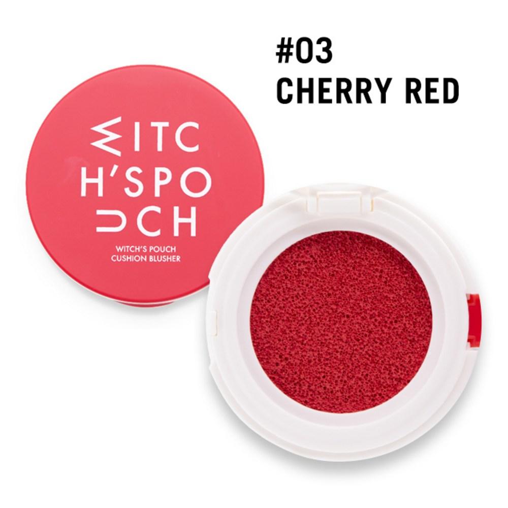 Witch Pouch Juice Moisture Mini Cushion Blusher 2 X 4g, 01. Peach Pink, 01. Peach Pink