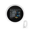 Air Quality Monitor Real Time Intelligent Color Screen Display USB Charging Portable Digital Air