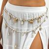 SHIXIN Bohemia Imitate Pearl Scallop Conch Pendant Tassel Waist Chain Women Fashion Charms Sexy Bikini Belly Chain Body Jewelry