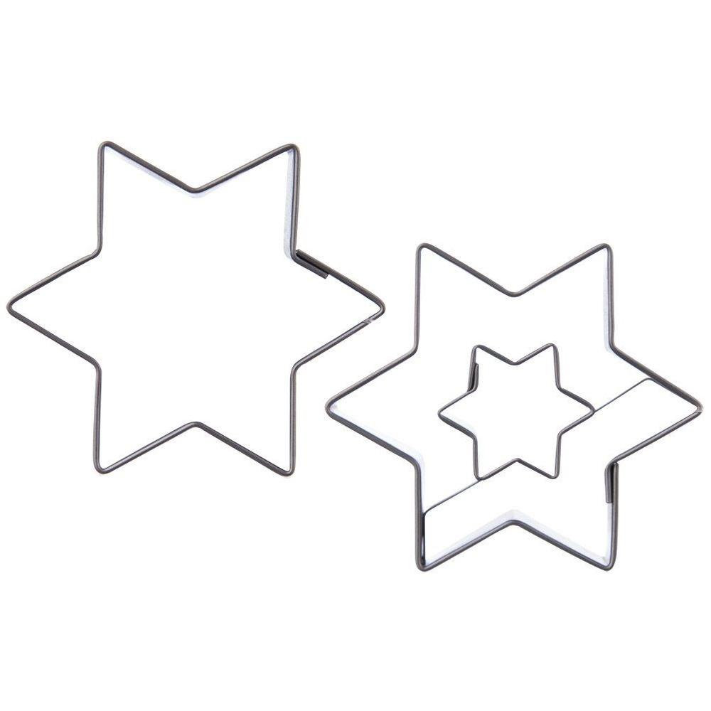 Orion Star Stainless Steel Pastry Cutter Set - 2 Pieces