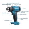 1200W Cordless Handheld Hot Air Gun Temperatures Adjustable With 2 Nozzles Electric Heat Gun For Makita 18V Lithium Battery