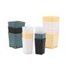 5Pcs Small Square Flowerpot Thickened Flower Succulents Plant Nursery Grow Pot