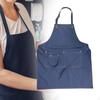 Pottery Denim Apron Handmade Work Lightweight Fashion Wear Resistant Artist Multiple