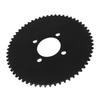 65 Teeth 35 Chain Rear Sprocket Carbon Steel 4 Holes 60T Rear Sprocket for DIY Go Karts Light