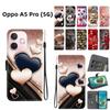 Handmade PU Leather Flip Case for Oppo A5 Pro (5G) Anti-Slip Shockproof Cover with Wrist Strap & Heart/Rose Cat Designs
