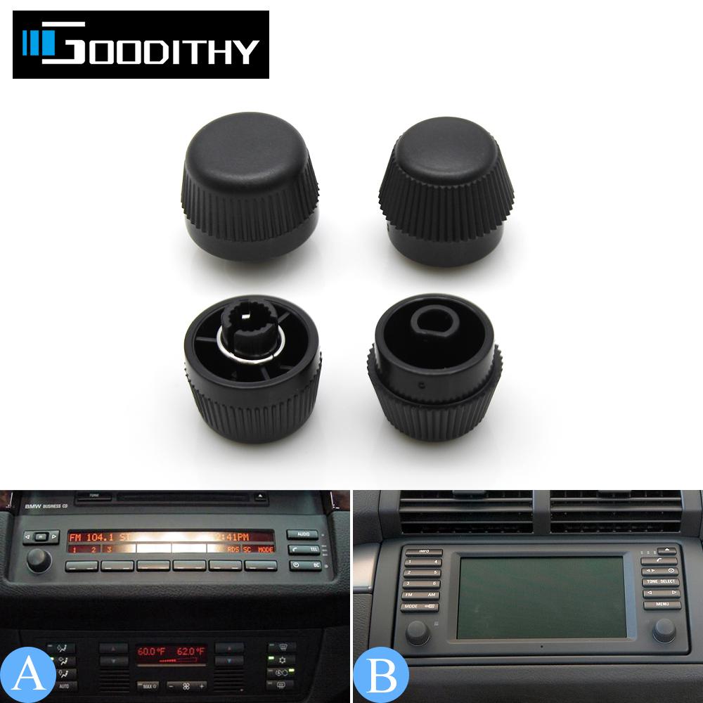 Car Interior Dashboard CD Player Audio Radio Volume Rotary Knob For BMW X5 5 7 Series E53 E39 E38 65828372162, 65528385458
