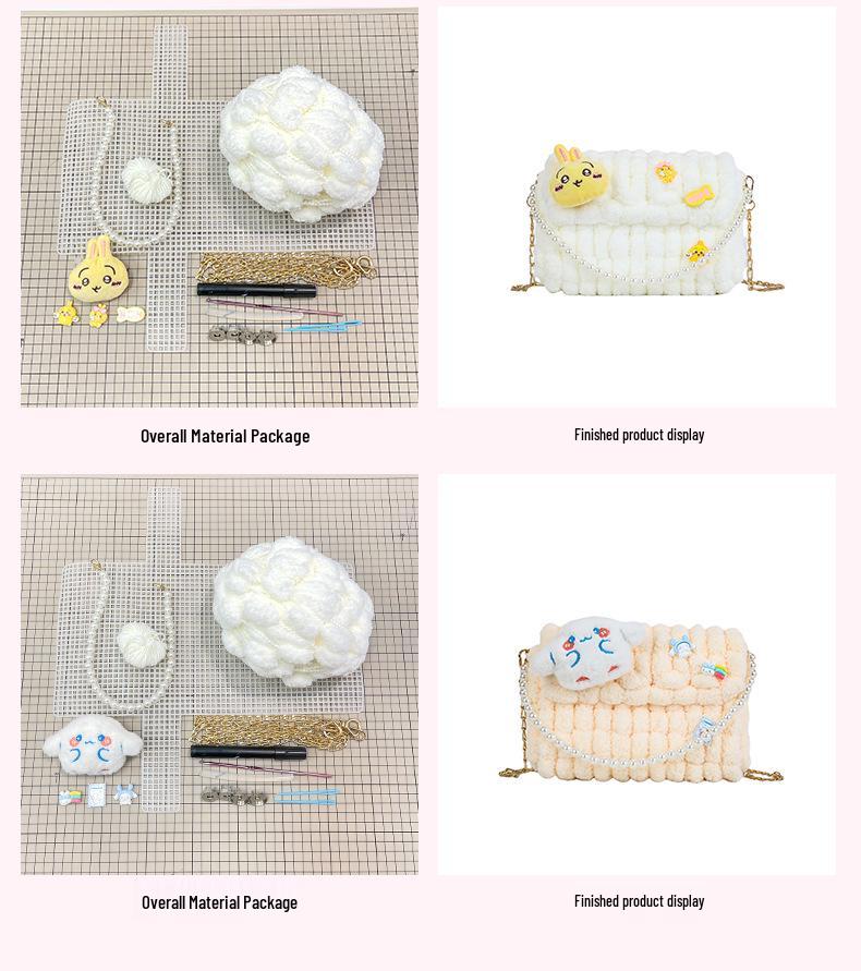 Набор для вязания сумки Pacha Dog крючком – Модный подарок, сделанный своими руками, для девушки