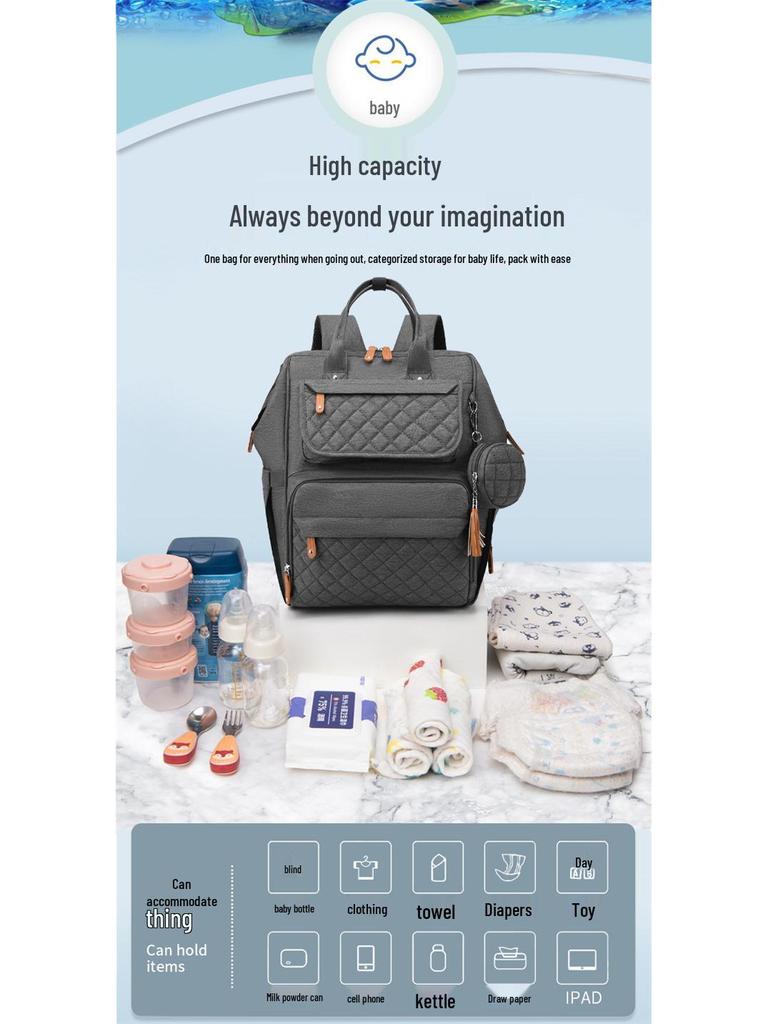 2025 Portable Multifunctional Baby Bed and Diaper Bag Backpack