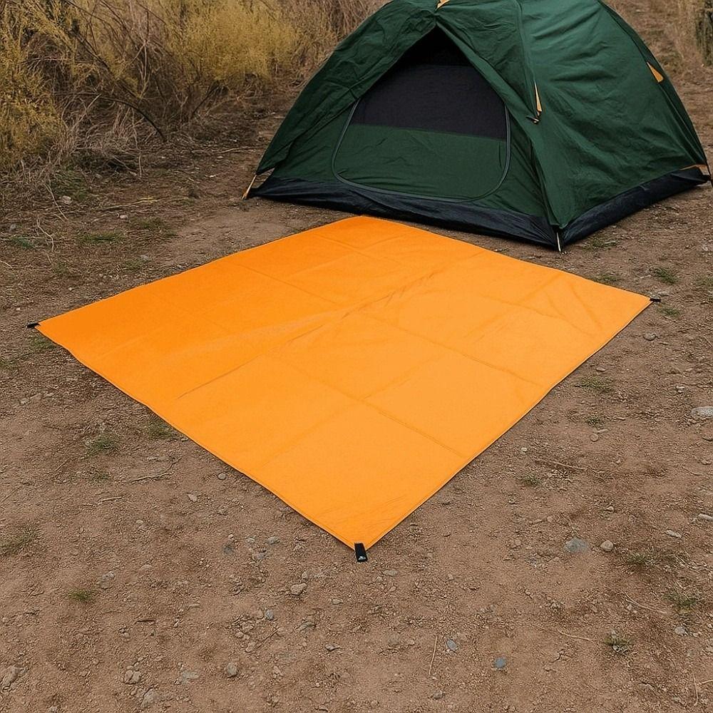 Oxford Cloth Camping Floor Tarp PU Coating Portable Pocket Picnic Mat Grassland
