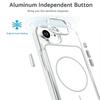 For iPhone 16e Magnetic Case Dual Color Shockproof TPU PC Phone Cover Compatible with MagSafe