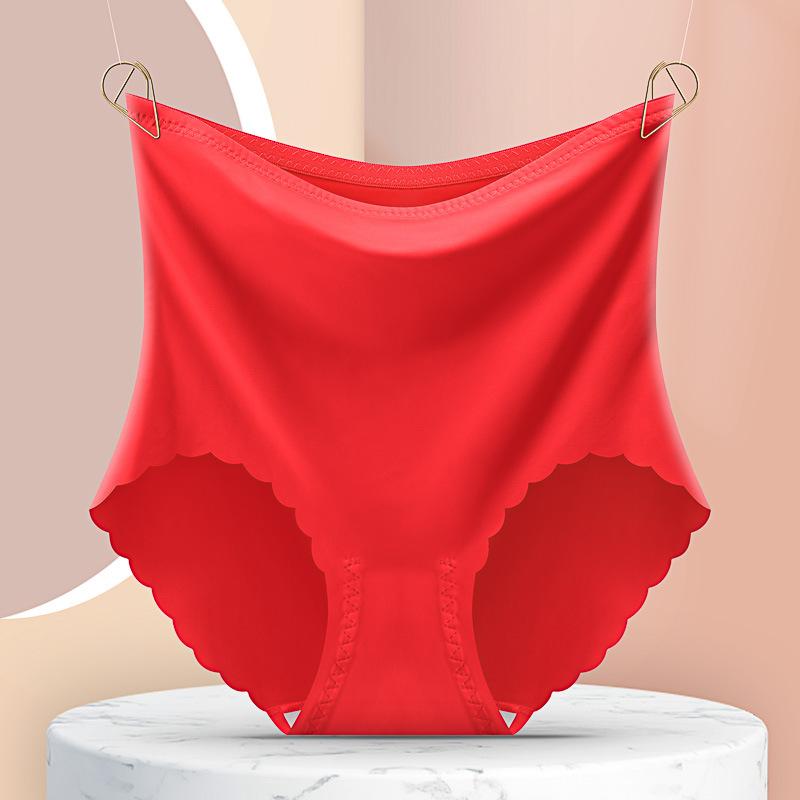 Женские трусики Ice SilkTummy Control, женские бесшовные трусики, трусы, нижнее белье, ультратонкое летнее нижнее белье