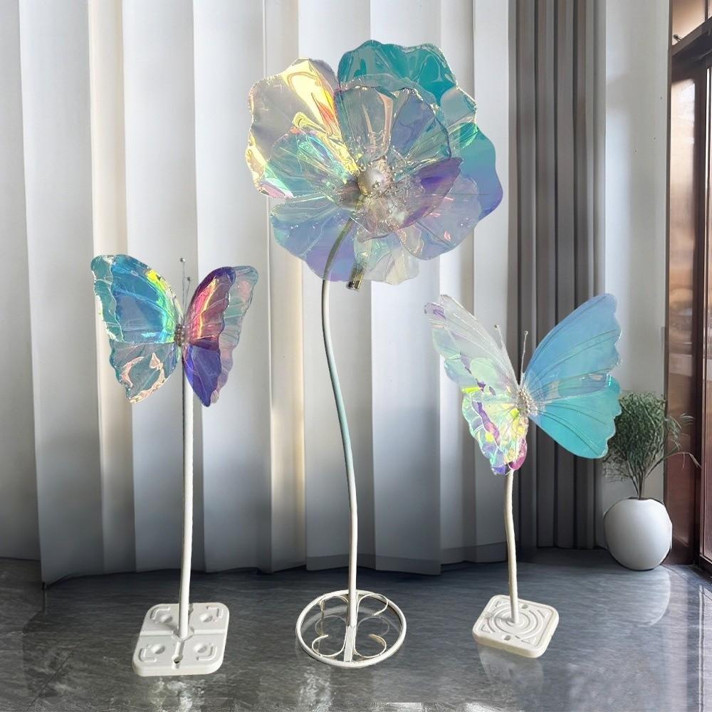 3D Giant Flower Decor Colorful Window Display New Photo Props Party Decorations