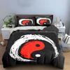 Yin-Yang symbol design. Bedding sets Duvet cover sets Duvet covers Pillowcases(1*Duvet Cover 2*Pillowcases without duvet insert)