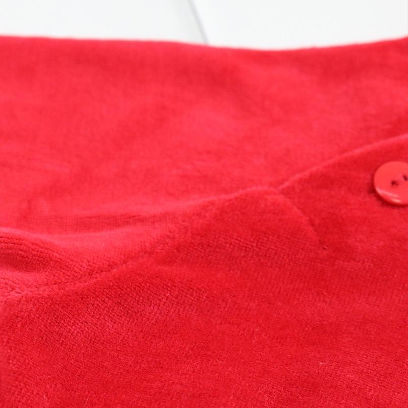 Футболка с длинным рукавом для мальчика и девочки, топы с круглым воротником, бархатная, зимняя, весенняя, толстая, теплая, на пуговицах, детская одежда, толстовка, одежда для младенцев