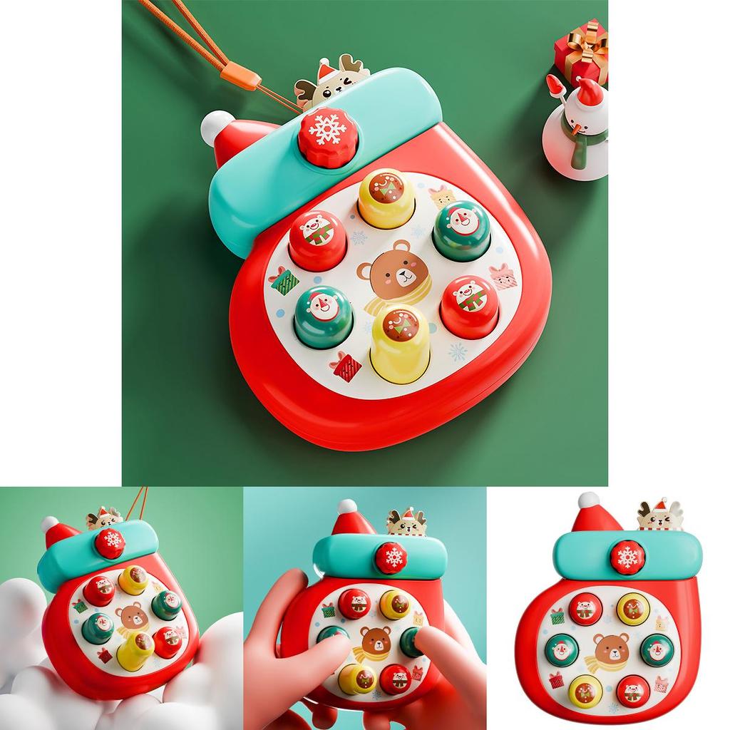 Christmas Sock Whacamole Childrens Educational Fun Game For Cognitive Development