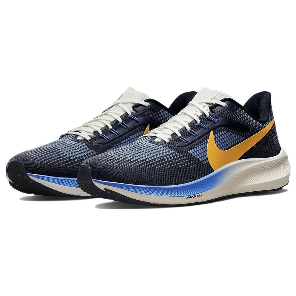 Nike Air Zoom Pegasus 39 Premium Obsidian Yellow Мужские кроссовки Синие Университет-Синие Темно-Обсидиан DO9580-400