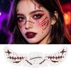Water Transfer Printing Face Sticker Freckles Simulated Halloween Makeup Sticker  Stage Prop