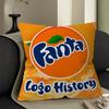 classic brand FFanta logo Cushion Cover Pillowcase Upholstery Sofa Throw Pillow Home Decor Pillowcas