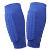 Soccer Shin Guards for Kids Youth Adult Calf Compression Sleeve with Honeycomb Pads Protective Gear for Football Soccer