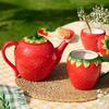 The Cottage Garden Teapot - Strawberry
