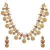 TARINIKA Antique Gold Plated Rhea Short Necklace Set